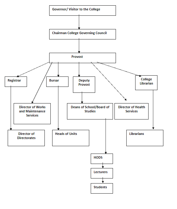 college organogram